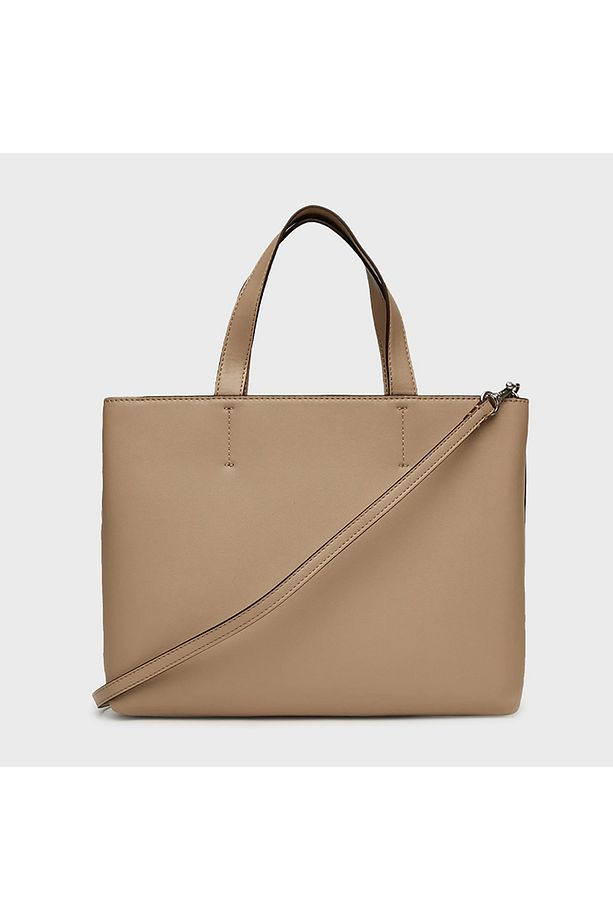 Kadın SCULPTED MINI EW TOTE Tote Gri-OS - 2