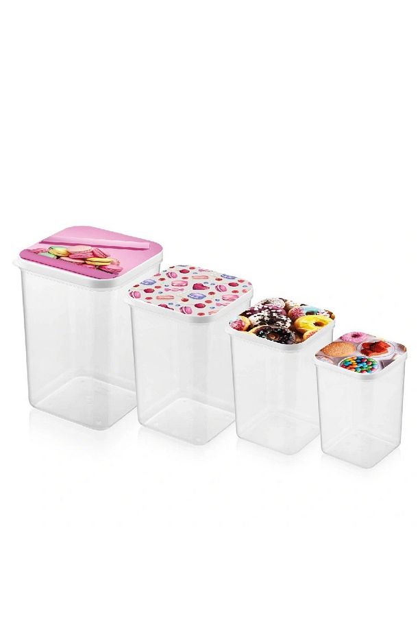 Hobby Life 4’lü Uzun Funbox Saklama Kabı (0,9 + 1,4 + 2,1 + 3,1 Lt) - 4