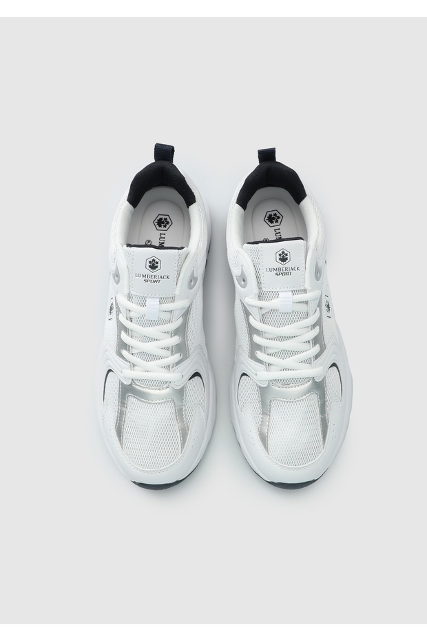 Pol Beyaz Deri Erkek Sneaker - 5