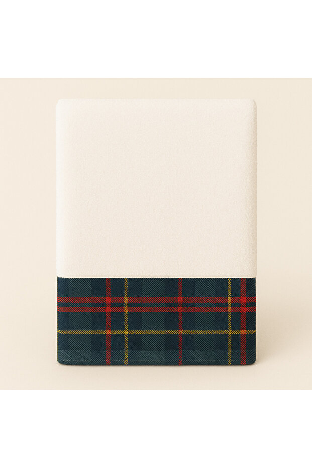The Noble Run Collection Plaid Cotton Face Towel