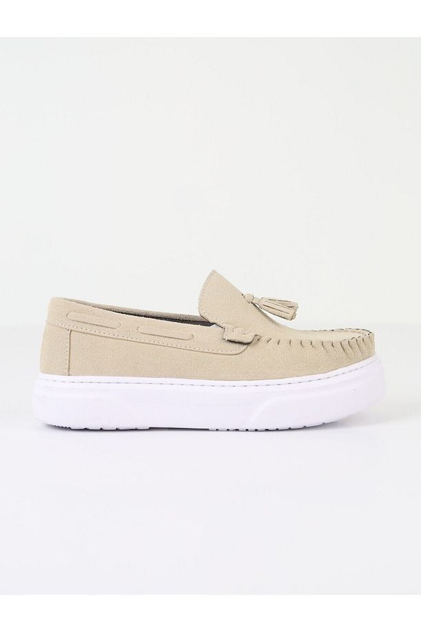 Erkek Çocuklar İçin Platform Taban Loafer Klasik Ayakkabı - 3