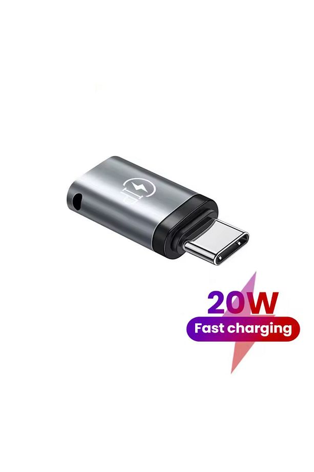 Lightning Type C Çevirici Dönüştürücü Android Den Iphone A Çevirici Adaptör - 1