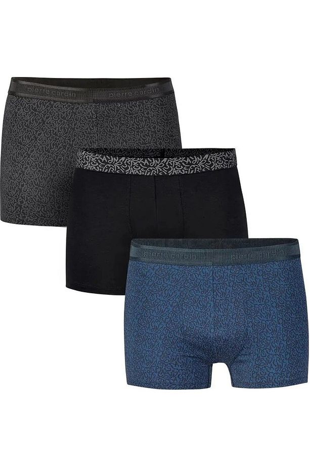 Erkek İç Giyim 3 Adet Desenli Pamuk & Modal Boxer Set O1.L0.I2.VPC.13 - 1
