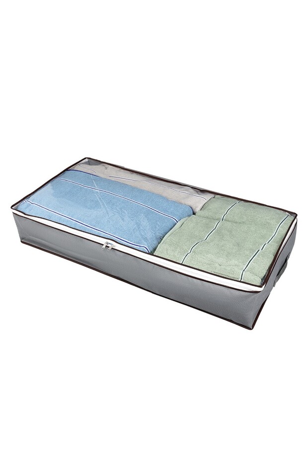 Storage Cover Flippy, Multi-Purpose, Foldable, with Bidirectional Zipper and Transparent Top Window, - 1