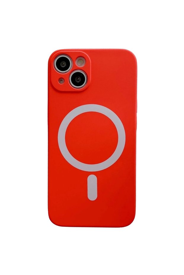 Case for Apple iPhone 14 Pro Max, Case, Silicone, DANEX, Red