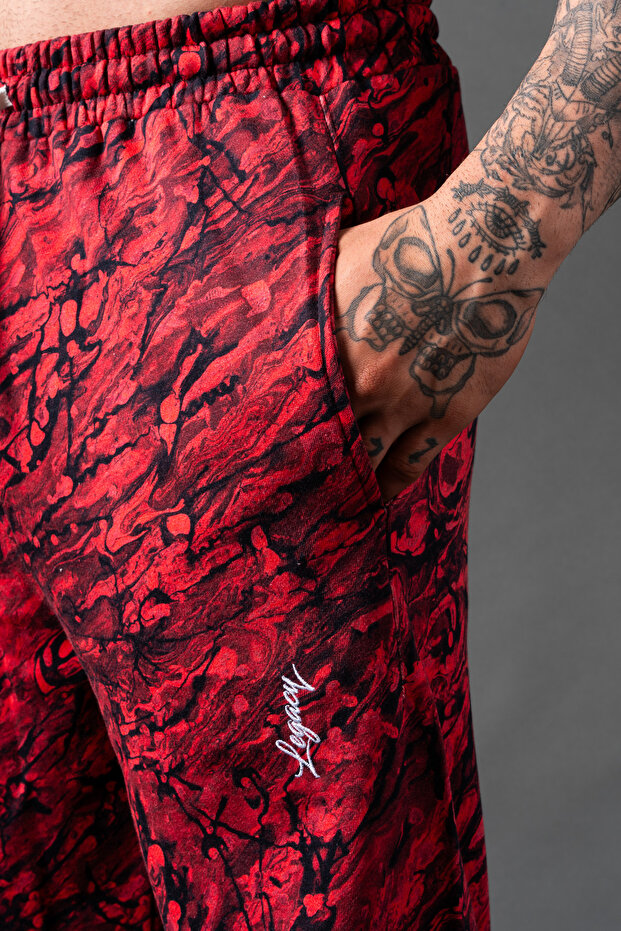 Scarlet Oversize Joggers - 4