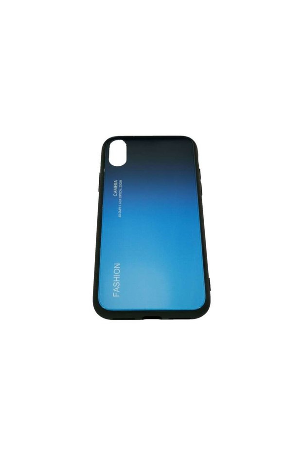 Apple iPhone X Hybrid Back Gradient Case, Blue,