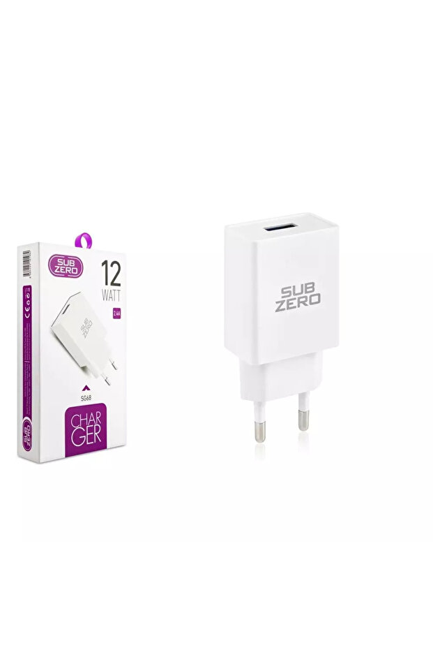 SG68 12 W 2.4 A USB Şarj Başlığı | Tak‑Çalıştır Ev Tipi Şarj Adaptörü - 1