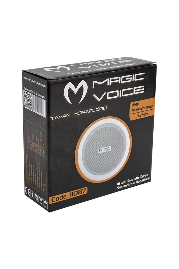 MV-11087 16 CM MAX 20W 100V ALÇIPAN HOPARLÖR TRAFOLU (4767) - VHT2647-7858 - 3