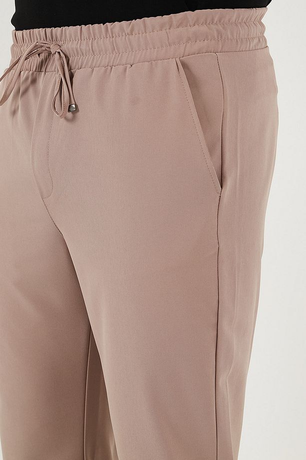 Streç Regular Fit Normal Bel Düz Paça Jogger Pantolon Erkek Pantolon Cf25617801 - 6