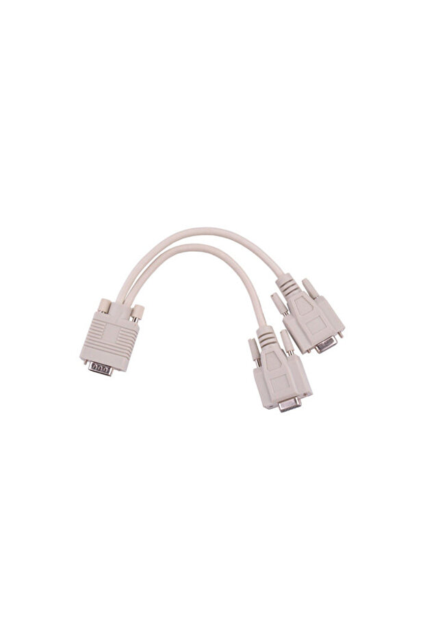 Cablu adaptor VGA la 2 VGA mama - 1