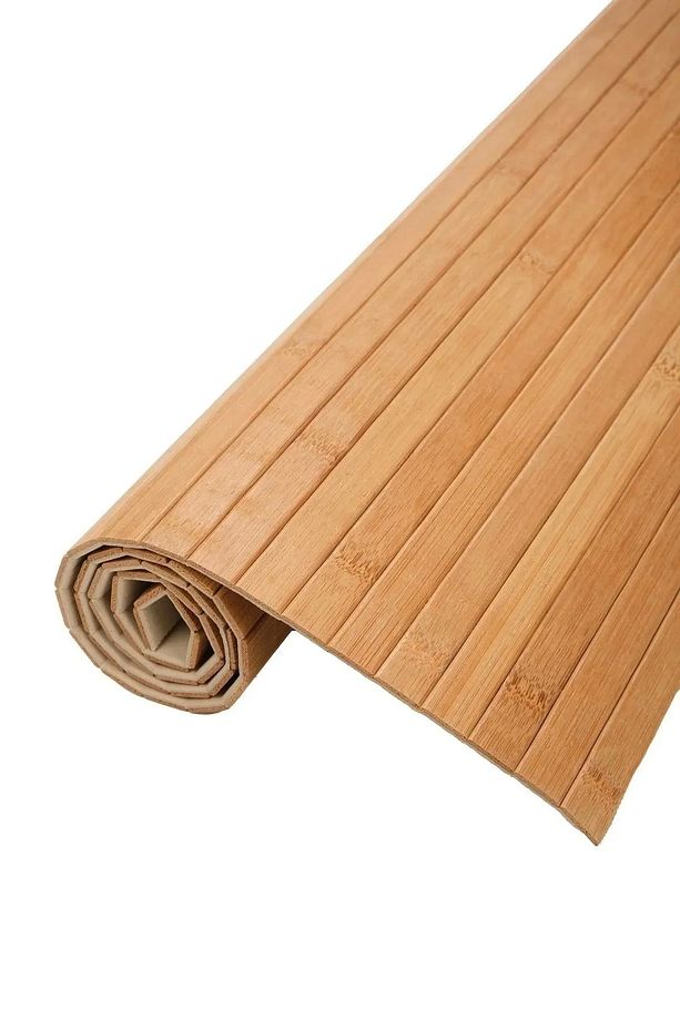Naturel Bambu Kaydırmaz Banyo Matı Su Geçirmez Çamaşır Makinası Üstü Örtüsü Mutfak Bulaşık Matı - 8