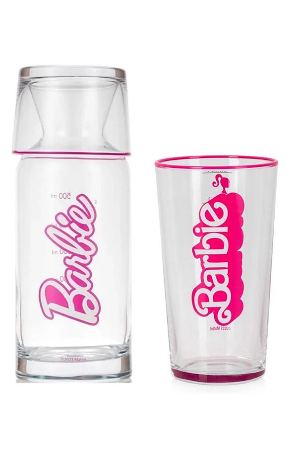 Sürahi 700 ml Bardak 570 ml - 2'li Set Barbıe - 1