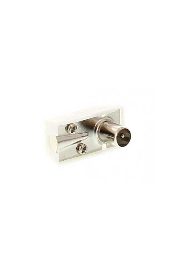 Conector coaxial tata plastic cotit