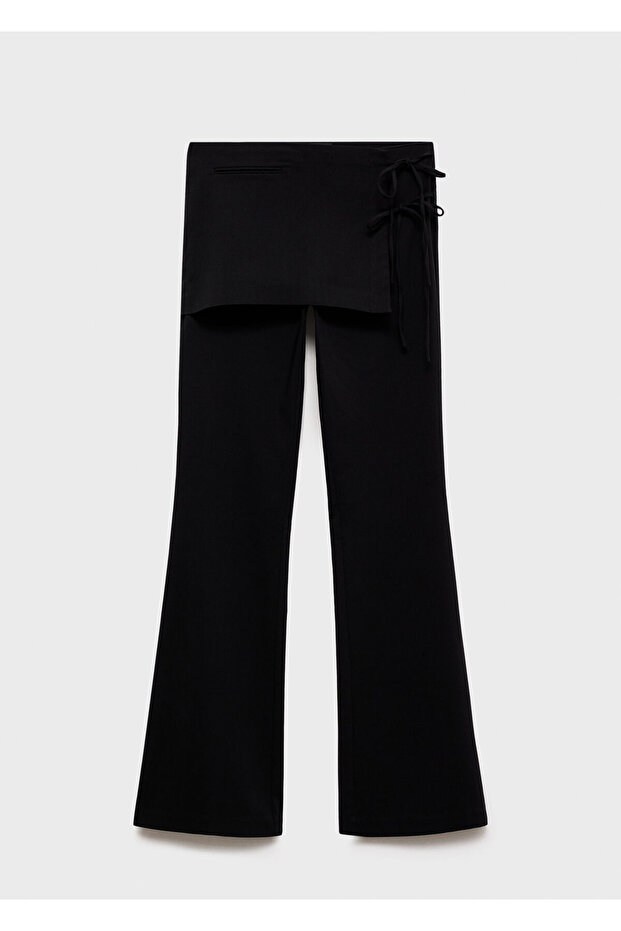 Bağ detaylı Pantolon - 4