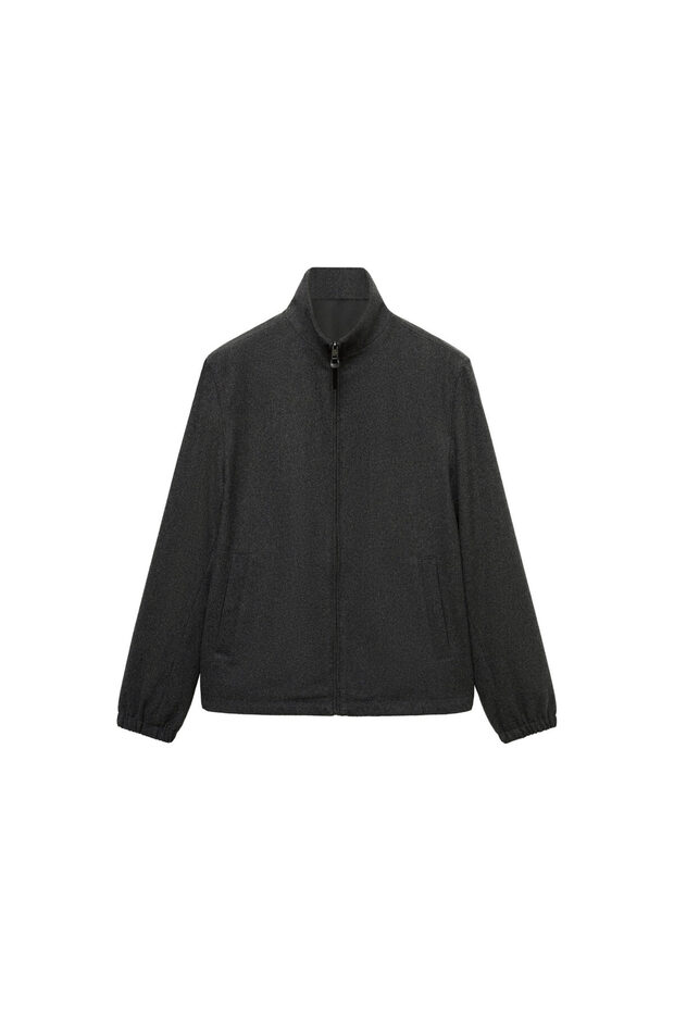 Anthrazitfarbene Herrenjacke 77005967 - 2