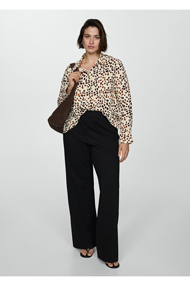 Kadın Pembe Gömlek 77093267 - 5