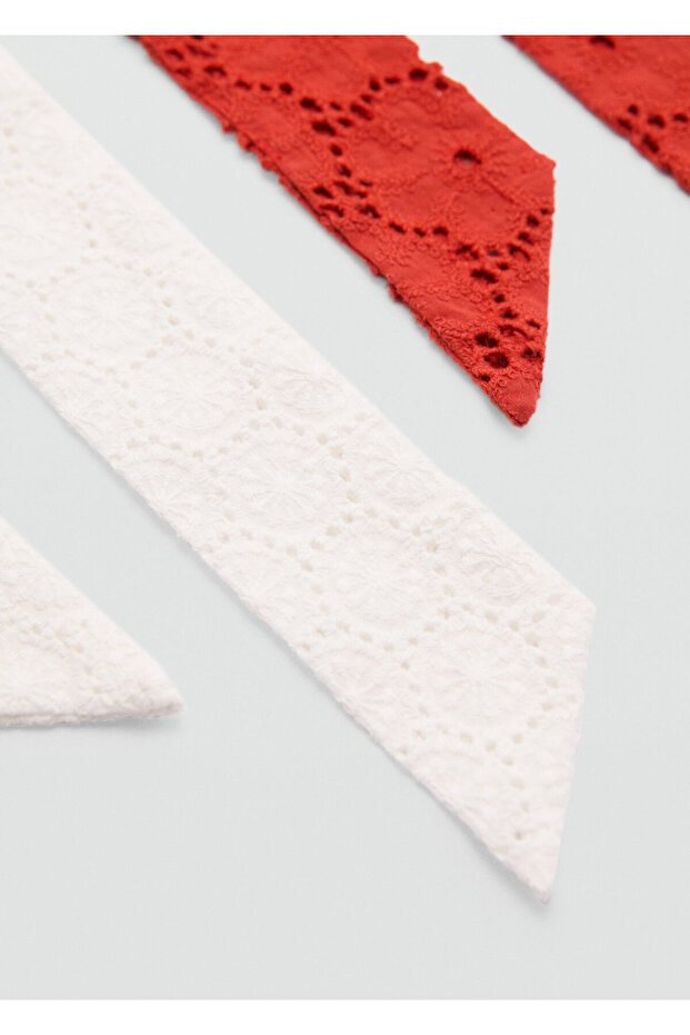 Kırmızı Kadın Fular 77040252 - 3