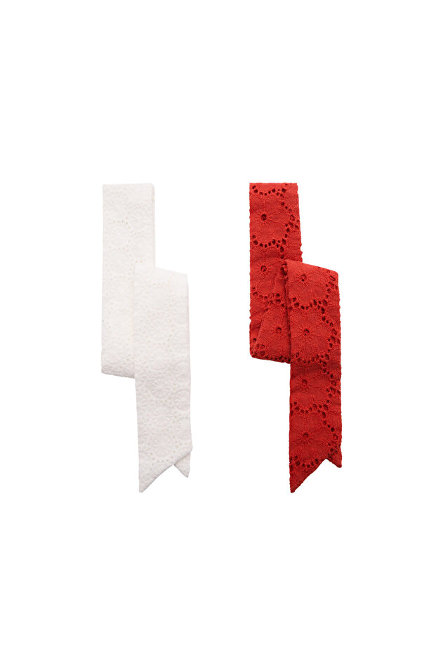 Kırmızı Kadın Fular 77040252 - 2