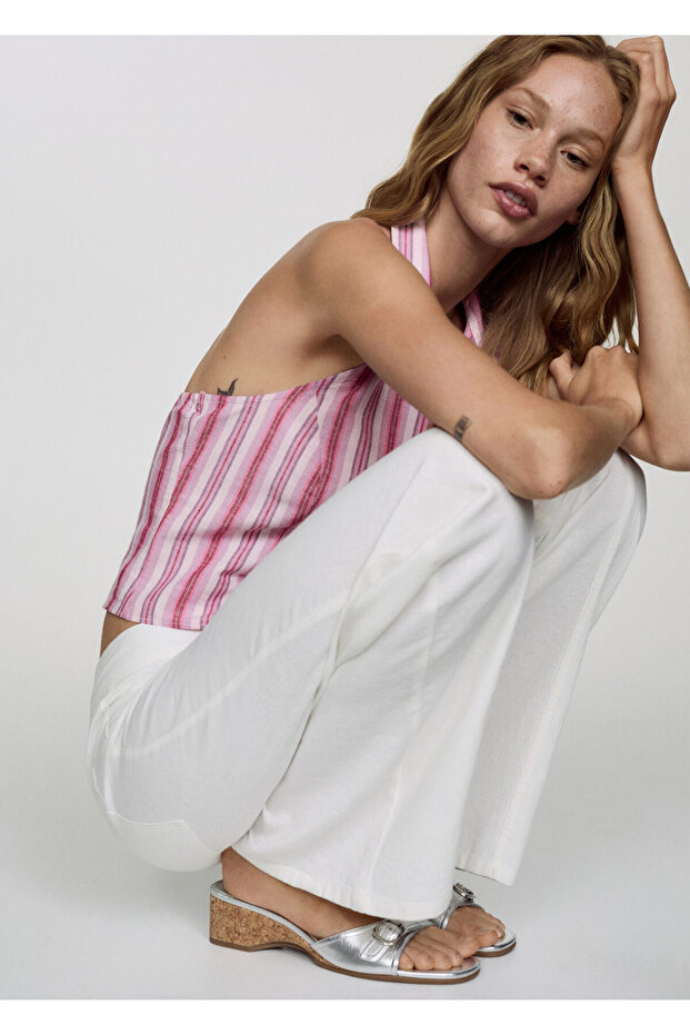 Women's Off-White Trousers 67019606