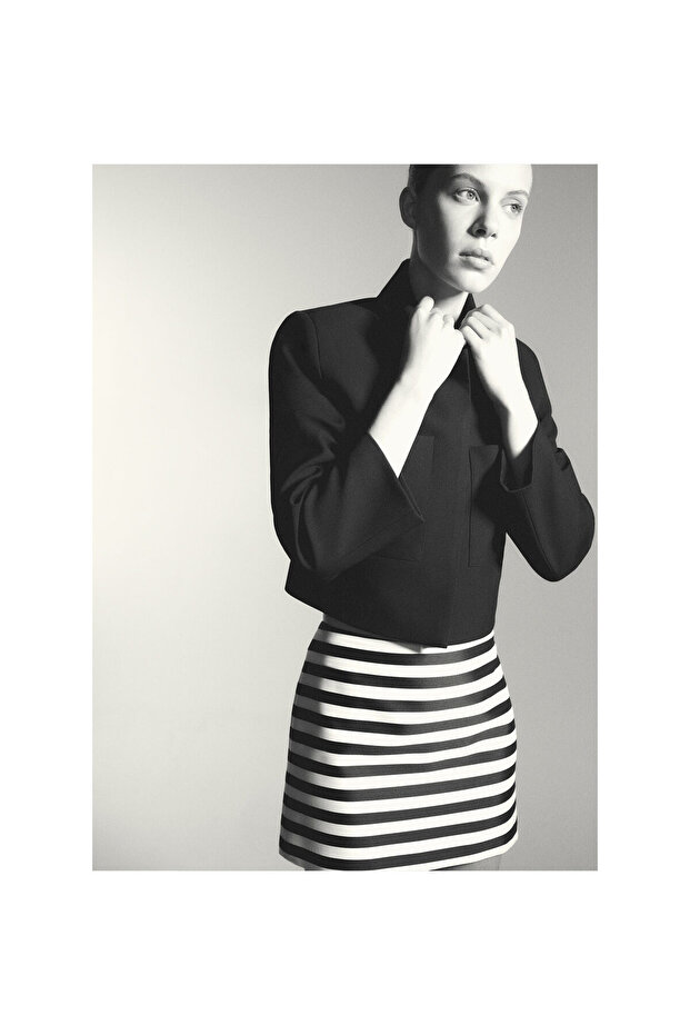 Siyah Kadın Ceket 77094763 - 3