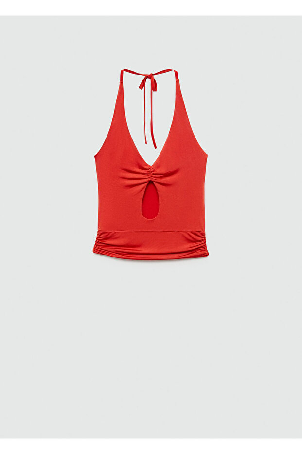 Rotes Damen-Bustier 77070625 - 4