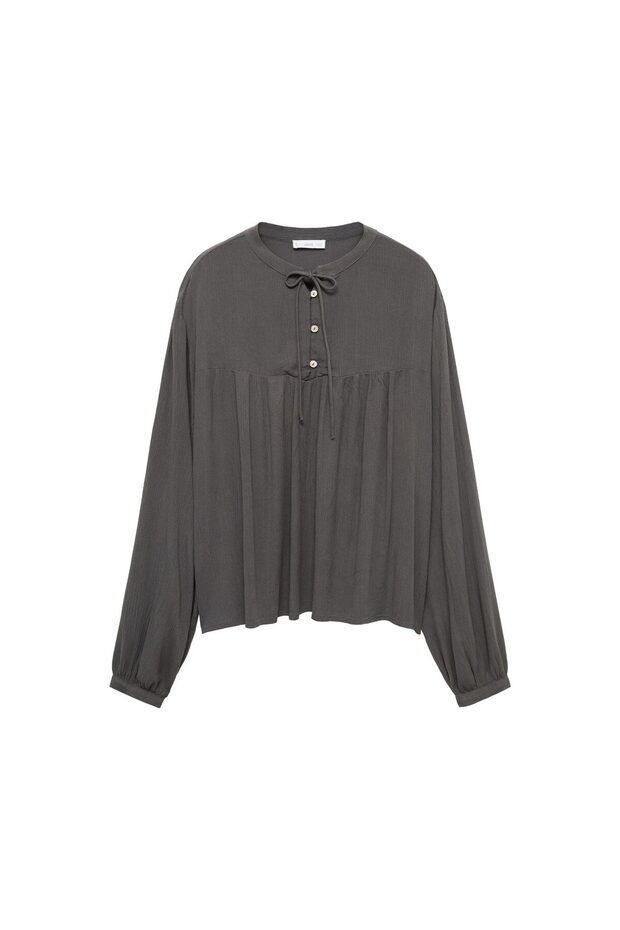 Graue Mädchenbluse 77064050 - 2