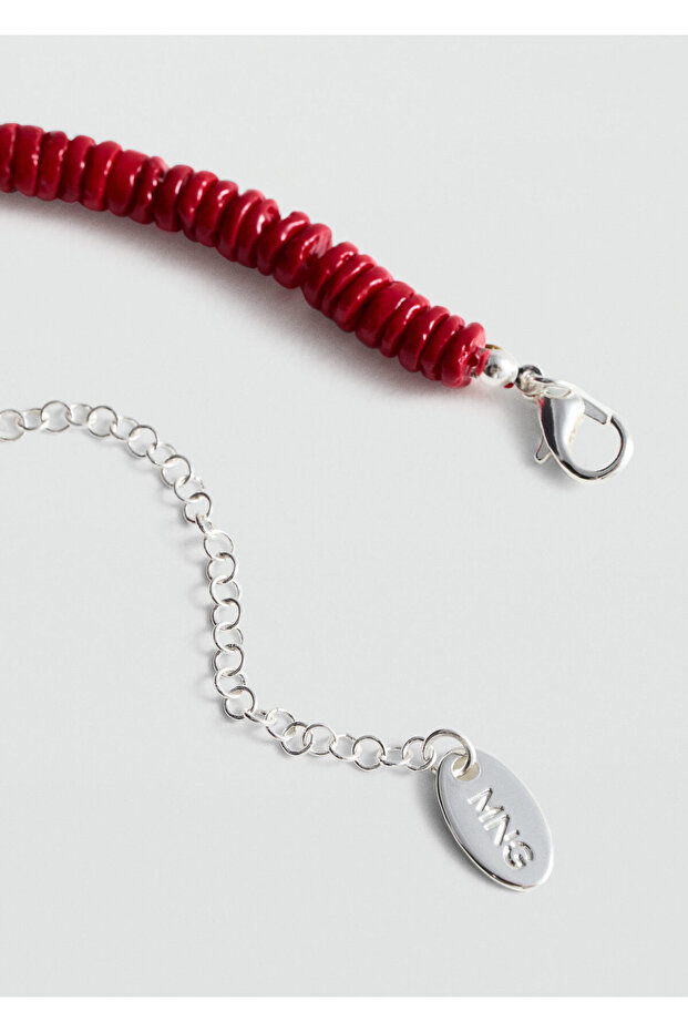 Kırmızı Kadın Kolye 77030638 - 4