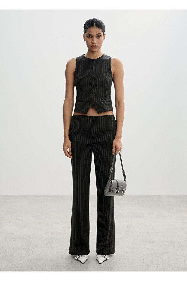 Gri Kadın Yelek 77084021 - 3