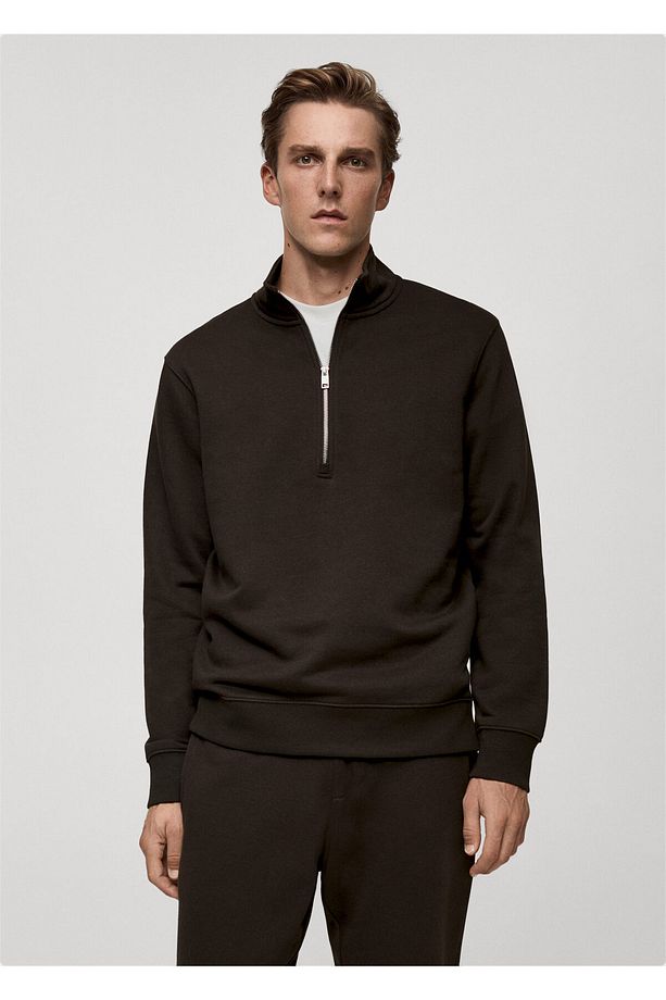 Çikolata Erkek Sweatshirt 77007119 - 1