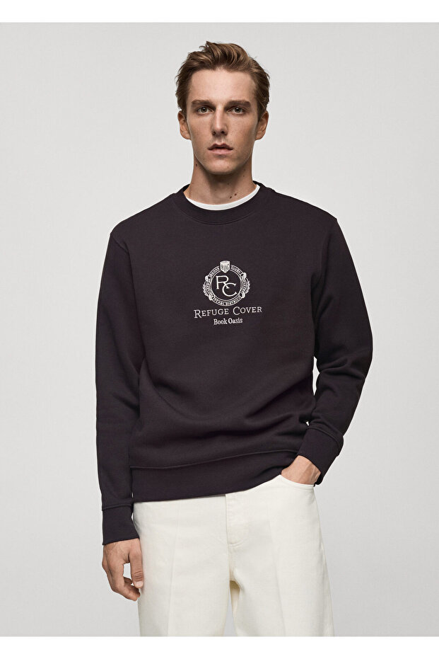 Mor Erkek Sweatshirt 77095974 - 2