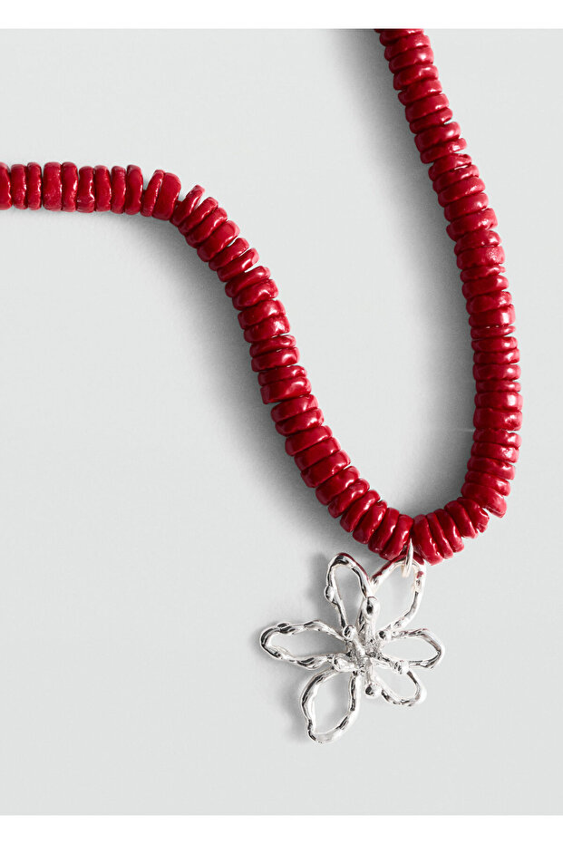 Kırmızı Kadın Kolye 77030638 - 7