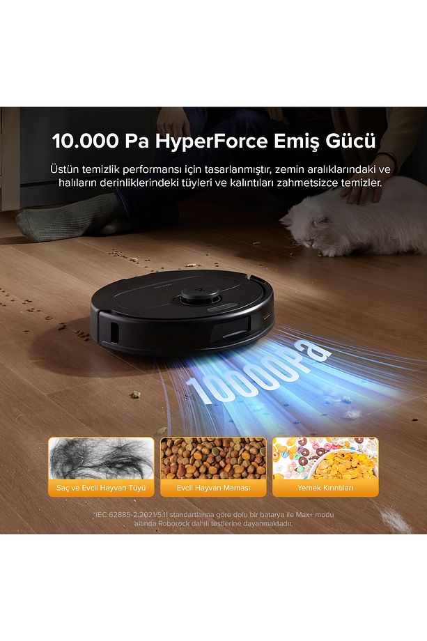 Qrevo L Akıllı Robot Süpürge - Siyah - 3