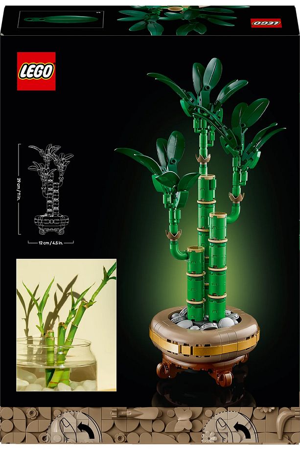 ® Botanicals Şans Bambusu 10344 - 18+ Çiçek Model Yapım Seti (325 Parça) - 5