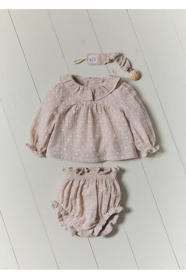 Kız Bebek Kum Bluz - 5