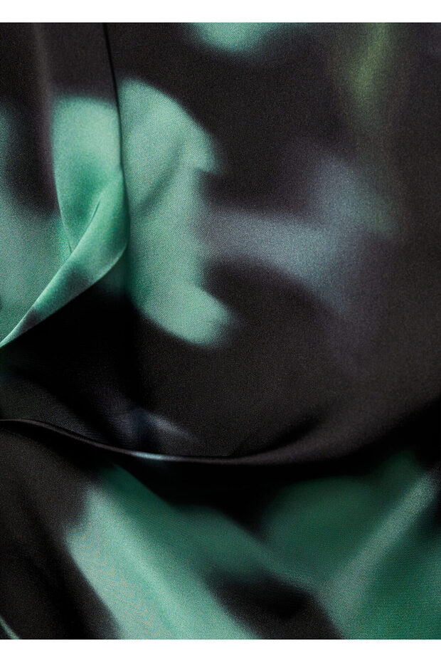 Siyah Kadın Elbise 77067719 - 5