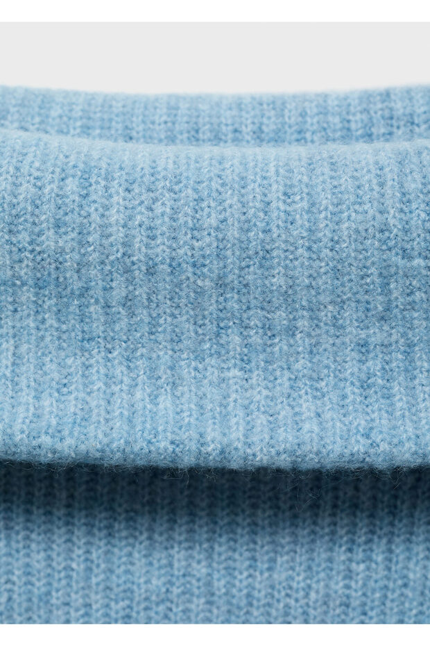 Himmelblauer Mädchenpullover 77026750 - 9