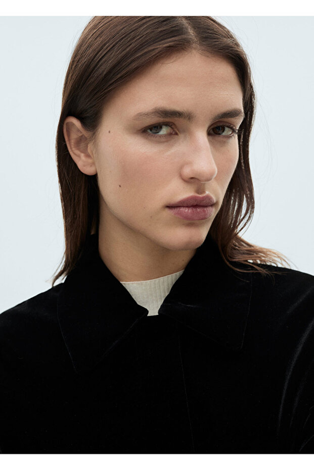 Siyah Kadın Ceket 77069237 - 4