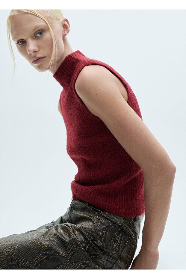 Wine Kadın Yelek 77068277 - 7