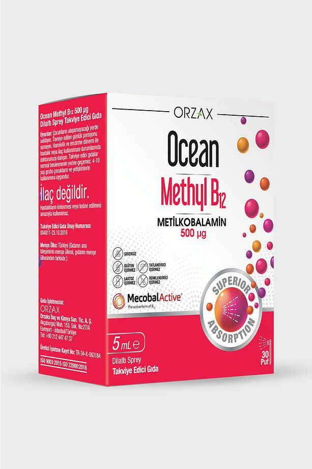 Methyl B12 500mcg Spry 5m - 1