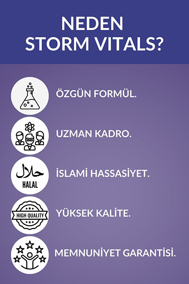 Storm Vıtals Maxımum Glucosamıne Complex 60 Tablet - 6