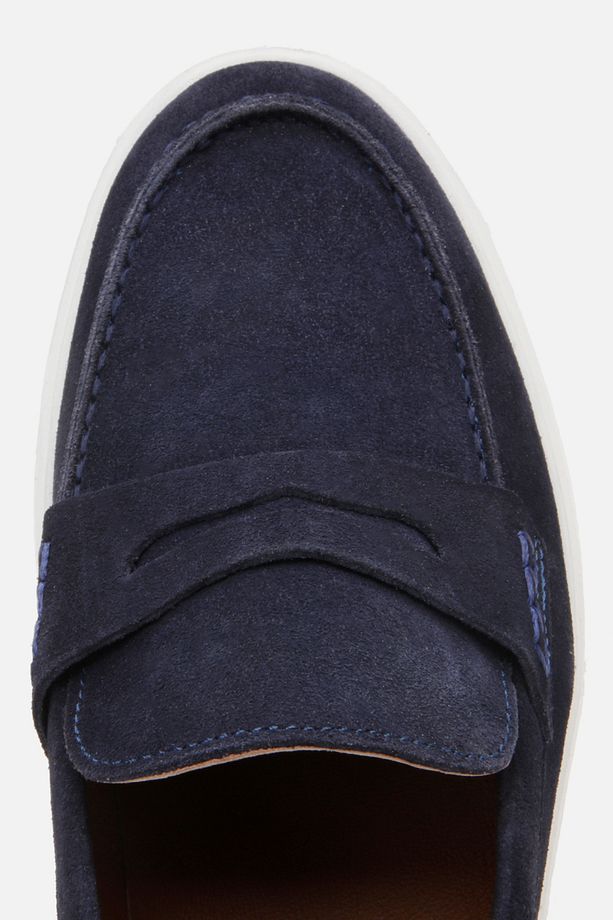 Lacivert Erkek Loafer Ayakkabı 02AYY308520A680 - 4