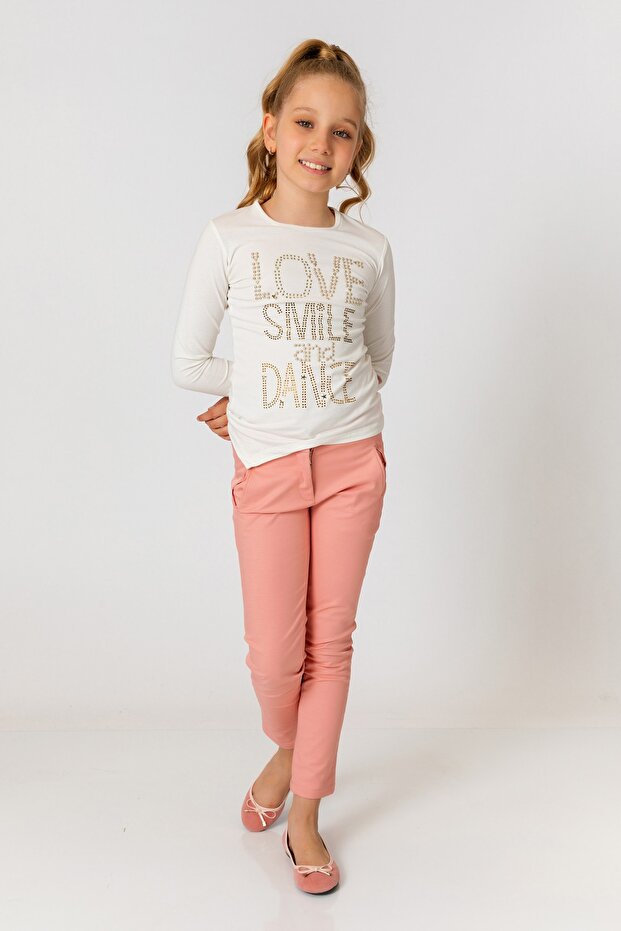 Devojčice, pantalone sa puderom - 3