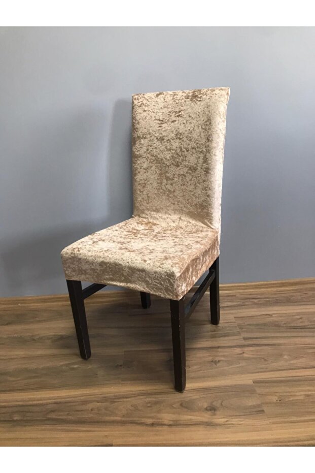 Velvet Fabric Washable 6-Piece Chair Cover