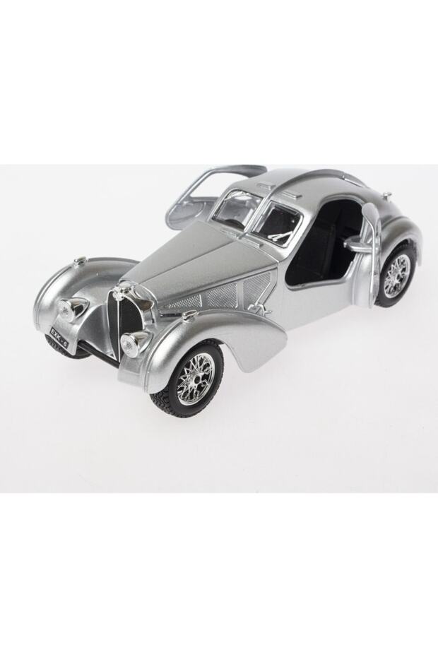 Burago 1/24 Ölçek Bugatti Atlantic 1936 Model Klasik Araba - 3