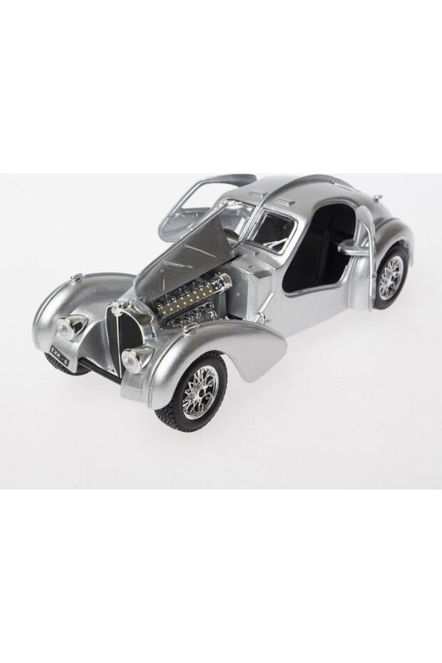 Burago 1/24 Ölçek Bugatti Atlantic 1936 Model Klasik Araba - 4