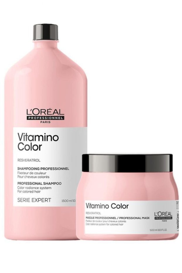 Loreal Serie Expert - Vitamino Color Hair Care Set