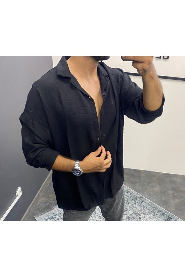 Oversize Gömlek - 1