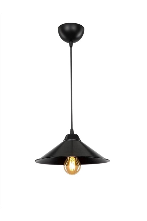 Ufo Tekli Siyah Sarkıt Avize - 1