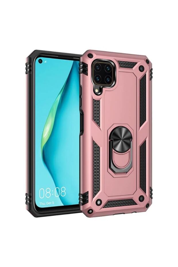P40 Lite Hybrid Armor Case with Ring Stand and Magnet